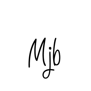 if you are searching for the best signature style for your name Mjb. so please give up your signature search. here we have designed multiple signature styles  using Angelique-Rose-font-FFP. Mjb signature style 5 images and pictures png
