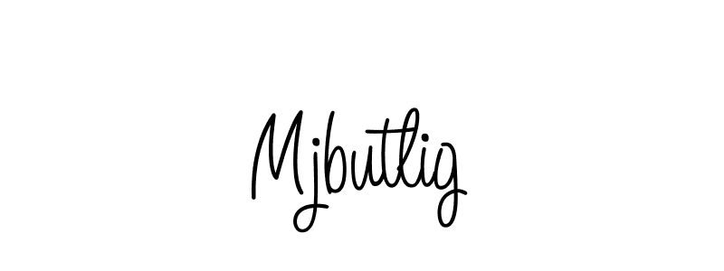 Design your own signature with our free online signature maker. With this signature software, you can create a handwritten (Angelique-Rose-font-FFP) signature for name Mjbutlig. Mjbutlig signature style 5 images and pictures png