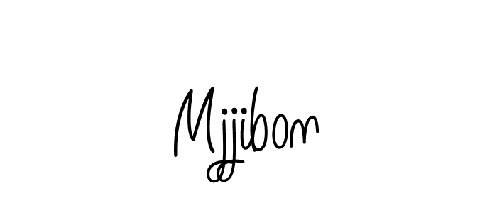 Create a beautiful signature design for name Mjjibon. With this signature (Angelique-Rose-font-FFP) fonts, you can make a handwritten signature for free. Mjjibon signature style 5 images and pictures png
