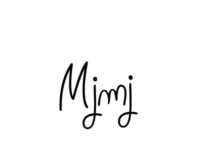 Make a beautiful signature design for name Mjmj. With this signature (Angelique-Rose-font-FFP) style, you can create a handwritten signature for free. Mjmj signature style 5 images and pictures png