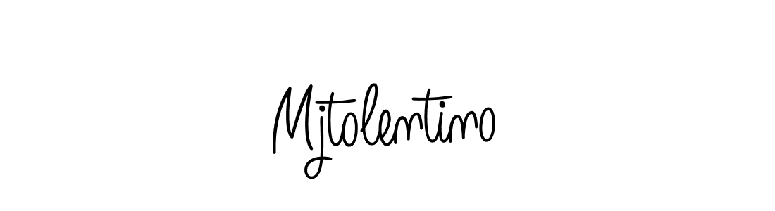 It looks lik you need a new signature style for name Mjtolentino. Design unique handwritten (Angelique-Rose-font-FFP) signature with our free signature maker in just a few clicks. Mjtolentino signature style 5 images and pictures png