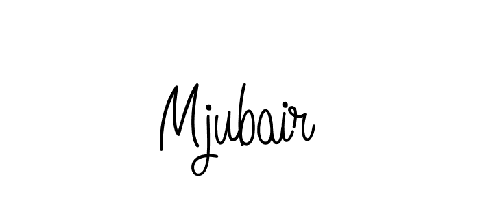 Best and Professional Signature Style for Mjubair. Angelique-Rose-font-FFP Best Signature Style Collection. Mjubair signature style 5 images and pictures png