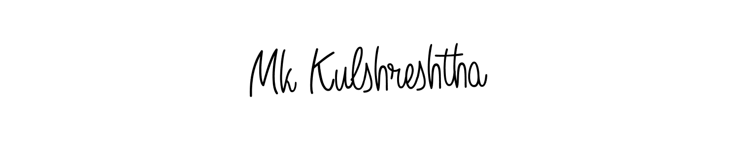 Best and Professional Signature Style for Mk Kulshreshtha. Angelique-Rose-font-FFP Best Signature Style Collection. Mk Kulshreshtha signature style 5 images and pictures png