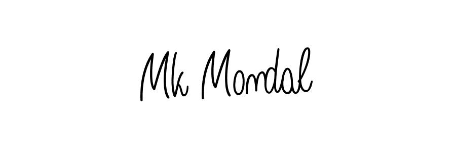 Best and Professional Signature Style for Mk Mondal. Angelique-Rose-font-FFP Best Signature Style Collection. Mk Mondal signature style 5 images and pictures png