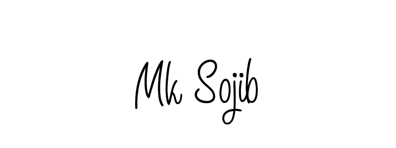 if you are searching for the best signature style for your name Mk Sojib. so please give up your signature search. here we have designed multiple signature styles  using Angelique-Rose-font-FFP. Mk Sojib signature style 5 images and pictures png