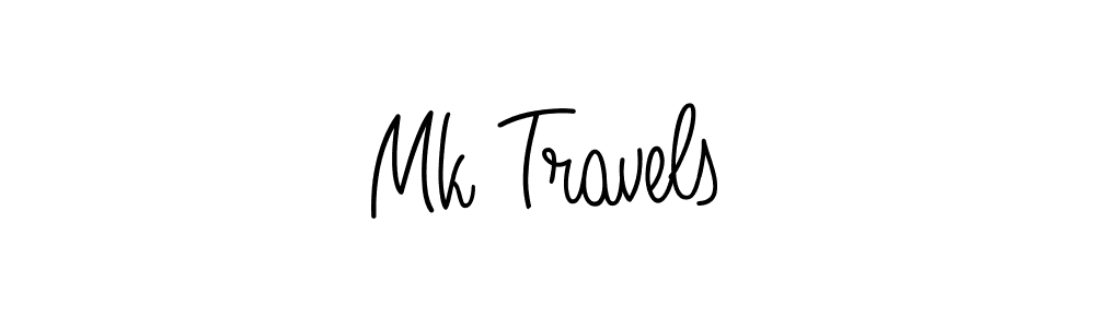 Make a short Mk Travels signature style. Manage your documents anywhere anytime using Angelique-Rose-font-FFP. Create and add eSignatures, submit forms, share and send files easily. Mk Travels signature style 5 images and pictures png