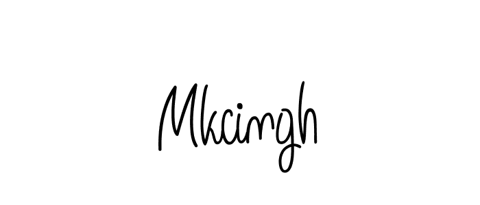 Create a beautiful signature design for name Mkcingh. With this signature (Angelique-Rose-font-FFP) fonts, you can make a handwritten signature for free. Mkcingh signature style 5 images and pictures png
