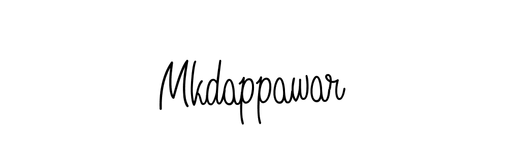 How to make Mkdappawar signature? Angelique-Rose-font-FFP is a professional autograph style. Create handwritten signature for Mkdappawar name. Mkdappawar signature style 5 images and pictures png