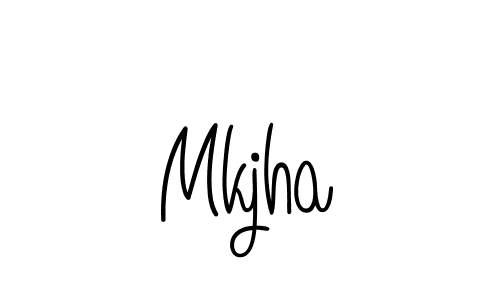 Also You can easily find your signature by using the search form. We will create Mkjha name handwritten signature images for you free of cost using Angelique-Rose-font-FFP sign style. Mkjha signature style 5 images and pictures png