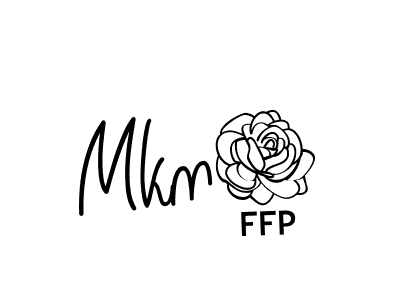 How to make Mkn7 signature? Angelique-Rose-font-FFP is a professional autograph style. Create handwritten signature for Mkn7 name. Mkn7 signature style 5 images and pictures png