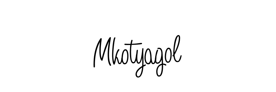 Create a beautiful signature design for name Mkotyagol. With this signature (Angelique-Rose-font-FFP) fonts, you can make a handwritten signature for free. Mkotyagol signature style 5 images and pictures png