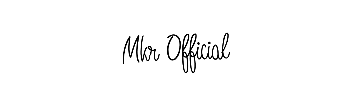 It looks lik you need a new signature style for name Mkr Official. Design unique handwritten (Angelique-Rose-font-FFP) signature with our free signature maker in just a few clicks. Mkr Official signature style 5 images and pictures png