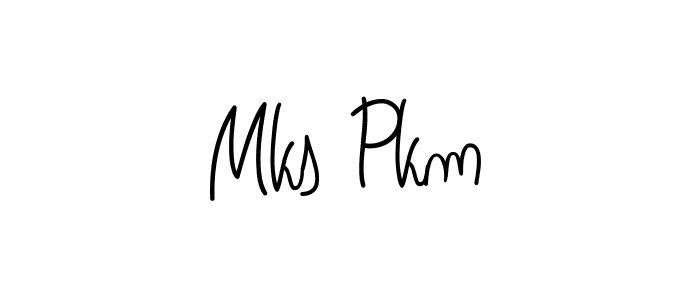 Once you've used our free online signature maker to create your best signature Angelique-Rose-font-FFP style, it's time to enjoy all of the benefits that Mks Pkm name signing documents. Mks Pkm signature style 5 images and pictures png