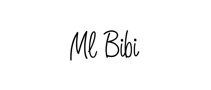 Check out images of Autograph of Ml Bibi name. Actor Ml Bibi Signature Style. Angelique-Rose-font-FFP is a professional sign style online. Ml Bibi signature style 5 images and pictures png