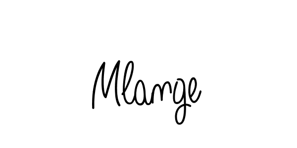How to make Mlange name signature. Use Angelique-Rose-font-FFP style for creating short signs online. This is the latest handwritten sign. Mlange signature style 5 images and pictures png