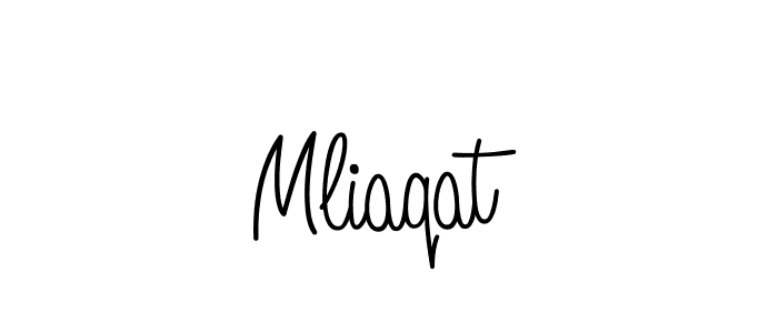 Make a short Mliaqat signature style. Manage your documents anywhere anytime using Angelique-Rose-font-FFP. Create and add eSignatures, submit forms, share and send files easily. Mliaqat signature style 5 images and pictures png