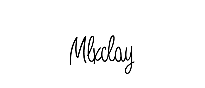 Create a beautiful signature design for name Mlxclay. With this signature (Angelique-Rose-font-FFP) fonts, you can make a handwritten signature for free. Mlxclay signature style 5 images and pictures png