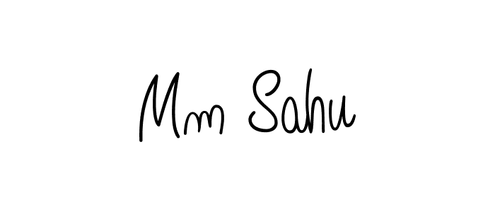 Make a short Mm Sahu signature style. Manage your documents anywhere anytime using Angelique-Rose-font-FFP. Create and add eSignatures, submit forms, share and send files easily. Mm Sahu signature style 5 images and pictures png