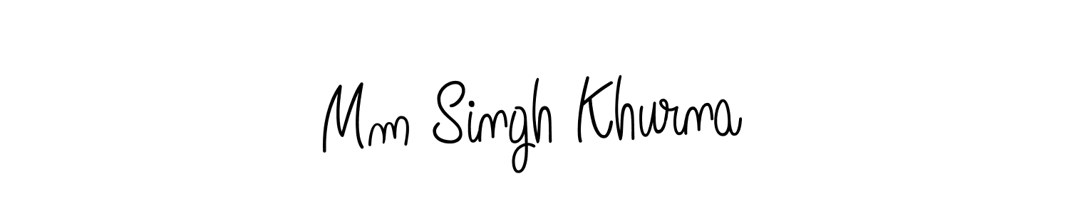 Angelique-Rose-font-FFP is a professional signature style that is perfect for those who want to add a touch of class to their signature. It is also a great choice for those who want to make their signature more unique. Get Mm Singh Khurna name to fancy signature for free. Mm Singh Khurna signature style 5 images and pictures png