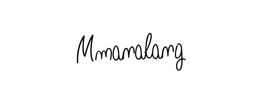 It looks lik you need a new signature style for name Mmanalang. Design unique handwritten (Angelique-Rose-font-FFP) signature with our free signature maker in just a few clicks. Mmanalang signature style 5 images and pictures png