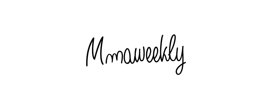 It looks lik you need a new signature style for name Mmaweekly. Design unique handwritten (Angelique-Rose-font-FFP) signature with our free signature maker in just a few clicks. Mmaweekly signature style 5 images and pictures png
