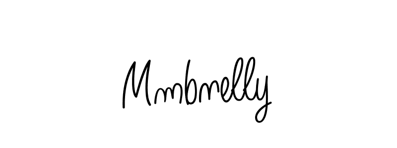 Design your own signature with our free online signature maker. With this signature software, you can create a handwritten (Angelique-Rose-font-FFP) signature for name Mmbnelly. Mmbnelly signature style 5 images and pictures png