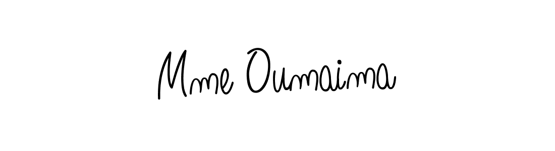 You can use this online signature creator to create a handwritten signature for the name Mme Oumaima. This is the best online autograph maker. Mme Oumaima signature style 5 images and pictures png