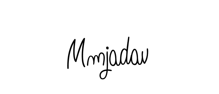 Make a beautiful signature design for name Mmjadav. Use this online signature maker to create a handwritten signature for free. Mmjadav signature style 5 images and pictures png