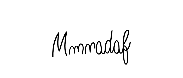 Make a beautiful signature design for name Mmnadaf. Use this online signature maker to create a handwritten signature for free. Mmnadaf signature style 5 images and pictures png