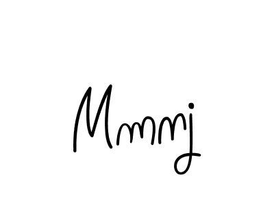 Use a signature maker to create a handwritten signature online. With this signature software, you can design (Angelique-Rose-font-FFP) your own signature for name Mmnj. Mmnj signature style 5 images and pictures png