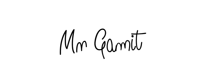 You can use this online signature creator to create a handwritten signature for the name Mn Gamit. This is the best online autograph maker. Mn Gamit signature style 5 images and pictures png