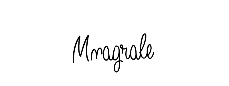 Create a beautiful signature design for name Mnagrale. With this signature (Angelique-Rose-font-FFP) fonts, you can make a handwritten signature for free. Mnagrale signature style 5 images and pictures png