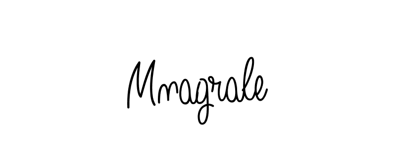 Create a beautiful signature design for name Mnagrale. With this signature (Angelique-Rose-font-FFP) fonts, you can make a handwritten signature for free. Mnagrale signature style 5 images and pictures png