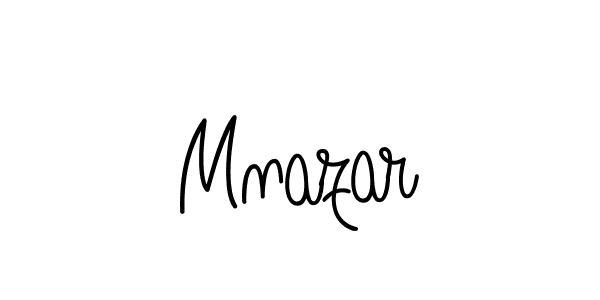 Also we have Mnazar name is the best signature style. Create professional handwritten signature collection using Angelique-Rose-font-FFP autograph style. Mnazar signature style 5 images and pictures png