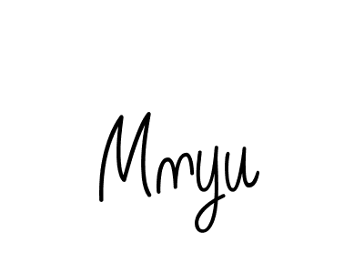 How to make Mnyu signature? Angelique-Rose-font-FFP is a professional autograph style. Create handwritten signature for Mnyu name. Mnyu signature style 5 images and pictures png