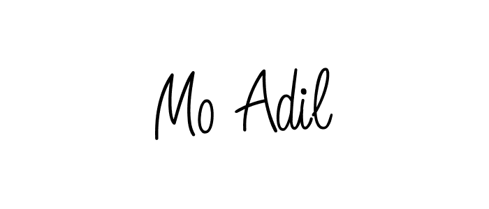 Best and Professional Signature Style for Mo Adil. Angelique-Rose-font-FFP Best Signature Style Collection. Mo Adil signature style 5 images and pictures png