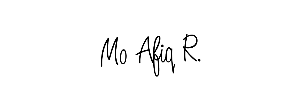 Create a beautiful signature design for name Mo Afiq R.. With this signature (Angelique-Rose-font-FFP) fonts, you can make a handwritten signature for free. Mo Afiq R. signature style 5 images and pictures png