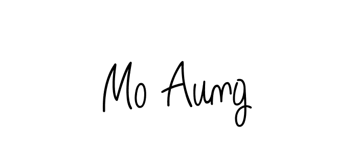 if you are searching for the best signature style for your name Mo Aung. so please give up your signature search. here we have designed multiple signature styles  using Angelique-Rose-font-FFP. Mo Aung signature style 5 images and pictures png