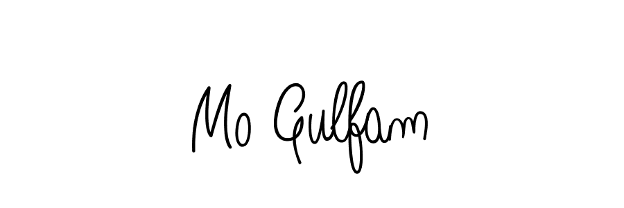 Check out images of Autograph of Mo Gulfam name. Actor Mo Gulfam Signature Style. Angelique-Rose-font-FFP is a professional sign style online. Mo Gulfam signature style 5 images and pictures png