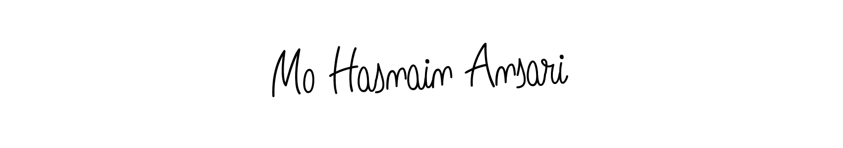 How to Draw Mo Hasnain Ansari signature style? Angelique-Rose-font-FFP is a latest design signature styles for name Mo Hasnain Ansari. Mo Hasnain Ansari signature style 5 images and pictures png