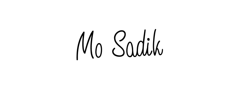 Similarly Angelique-Rose-font-FFP is the best handwritten signature design. Signature creator online .You can use it as an online autograph creator for name Mo Sadik. Mo Sadik signature style 5 images and pictures png