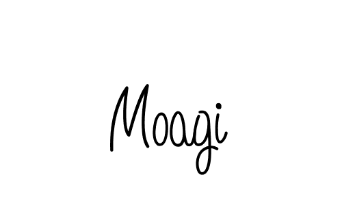 Also we have Moagi name is the best signature style. Create professional handwritten signature collection using Angelique-Rose-font-FFP autograph style. Moagi signature style 5 images and pictures png