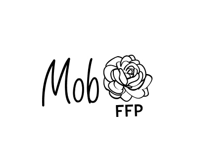 Create a beautiful signature design for name Mob6. With this signature (Angelique-Rose-font-FFP) fonts, you can make a handwritten signature for free. Mob6 signature style 5 images and pictures png