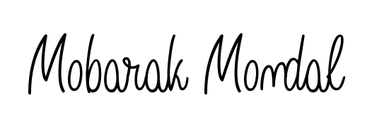 Angelique-Rose-font-FFP is a professional signature style that is perfect for those who want to add a touch of class to their signature. Get Mobarak Mondal name fancy signature for free. Mobarak Mondal signature style 5 images and pictures png