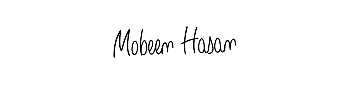 How to make Mobeen Hasan signature? Angelique-Rose-font-FFP is a professional autograph style. Create handwritten signature for Mobeen Hasan name. Mobeen Hasan signature style 5 images and pictures png