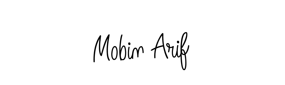Make a beautiful signature design for name Mobin Arif. Use this online signature maker to create a handwritten signature for free. Mobin Arif signature style 5 images and pictures png