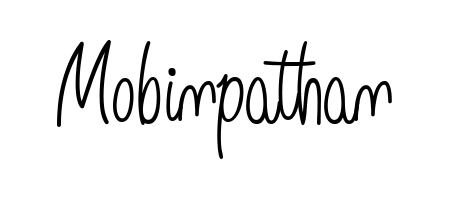 Practice writing Mobinpathan with the flow of Angelique-Rose-font-FFP lettering. A fantastic source of inspiration for developing your personal signature style. Mobinpathan signature style 5 images and pictures png
