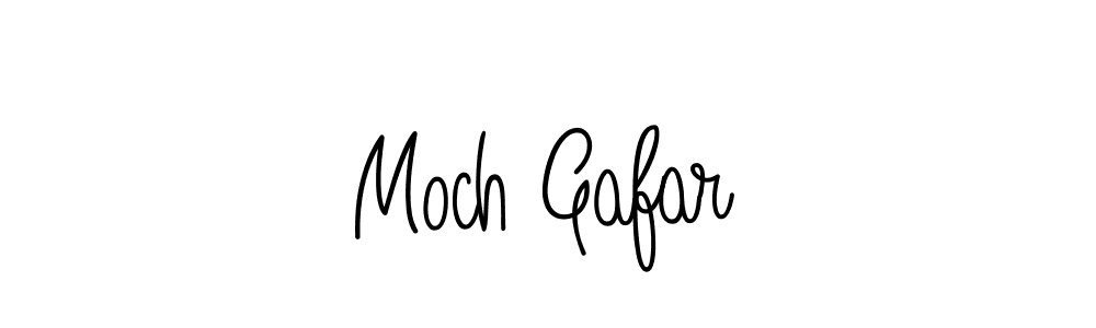 Design your own signature with our free online signature maker. With this signature software, you can create a handwritten (Angelique-Rose-font-FFP) signature for name Moch Gafar. Moch Gafar signature style 5 images and pictures png