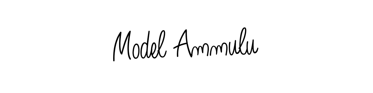 Once you've used our free online signature maker to create your best signature Angelique-Rose-font-FFP style, it's time to enjoy all of the benefits that Model Ammulu name signing documents. Model Ammulu signature style 5 images and pictures png