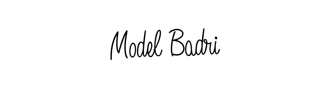 How to make Model Badri signature? Angelique-Rose-font-FFP is a professional autograph style. Create handwritten signature for Model Badri name. Model Badri signature style 5 images and pictures png